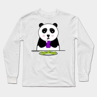 Panda Food Long Sleeve T-Shirt